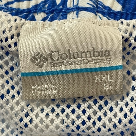 Columbia PFG Clearwater Shores Omni-Shade UPF 50 Swim Trunk Blue Size XXL - Picture 9 of 10